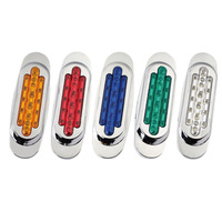 Feux de position latéraux 16 LED DC12V-24V, neufs, feux de gabarit arrière pour accessoires de voiture, bus, remorque, camion