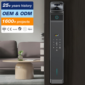 Cerradura Electrónica Inteligente de Alta Calidad con Reconocimiento Facial 3D, Huella Dactilar y Tarjeta de Acceso para Apartamentos, <span class=keywords><strong>Venta</strong></span> Directa de Fábrica Original - Product Image 1
