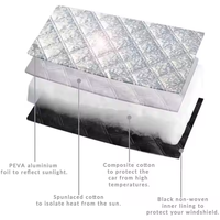 Housse de pare-brise pour pare-brise d'hiver pour voitures Accessoires de voiture et pare-brise essentiels