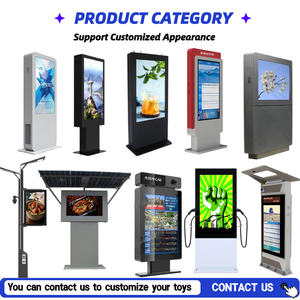 Termasuk Perangkat Lunak Interaktif Sistem Android Tegak Vertikal Lantai Lcd Papan Reklame Digital Luar Ruangan dan Pemutar Tampilan Media - Product Image 3