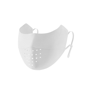 नए प्रकार की ग्रीष्मकालीन बर्फ रेशम चेहरा मास्क Uv सूर्य संरक्षण श्वसन महिला बाहरी चलने वाली साइकिल के लिए सांस लेने योग्य मास्क - Product Image 3