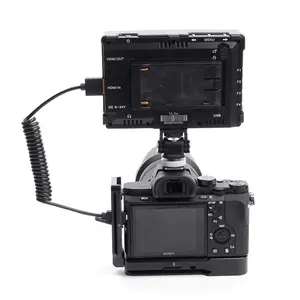 SLR 카메라 HDMI 2.0 4K 스프링 케이블 36awg 초 미세 개폐식 케이블 Atomos hdmi 미니 마이크로 hdmi 케이블 1.2m 1.5m 2m 3m