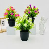 Petites plantes artificielles en pot, pin topiaire artificiel, plantes en plastique pour décoration extérieure, mariage, Thanksgiving et fêtes de Noël