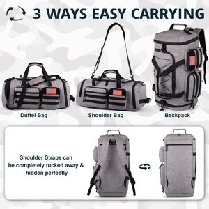 Échantillon gratuit Sac de voyage week-end en cuir véritable fait main de luxe pour homme Sac de voyage décontracté Sac bandoulière pour moto Logo personnalisé OEM - Product Image 2