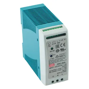 MEAN WELL DRC-60B Alarm System 60W UPS DIN RAIL Switching Mode Power Supply
