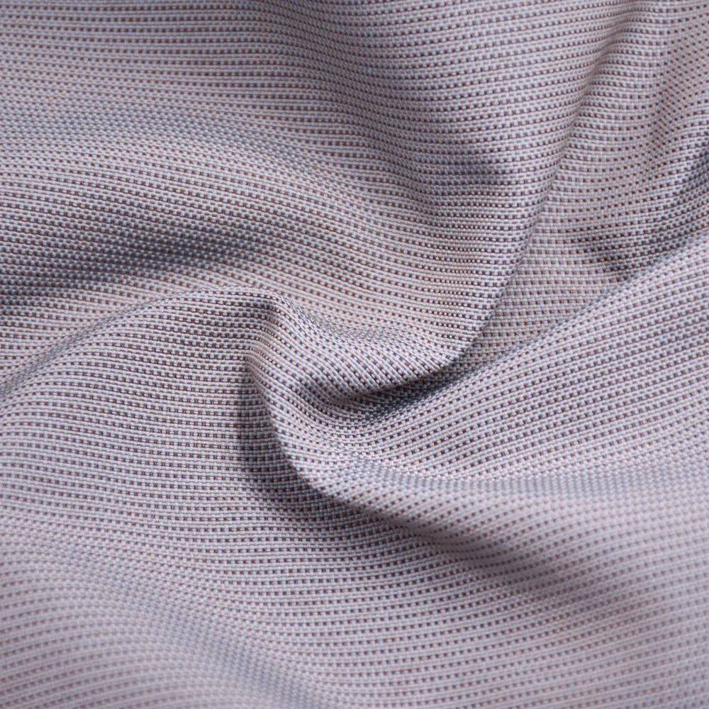 América meia venda quente cinza poliéster lisa respirável padrão sofá de tecido para o ar livre