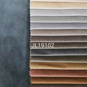 JL19102 -MOSCOW <span class=keywords><strong>Tissu</strong></span> d'ameublement bon marché <span class=keywords><strong>Teinture</strong></span> en gros Usine 100% Polyester Velours hollandais <span class=keywords><strong>Tissu</strong></span> de <span class=keywords><strong>canapé</strong></span> Tissus d'ameublement - Product Image 1
