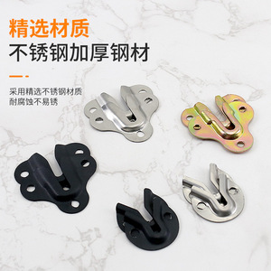 Stainless Steel Butterfly Hanging Hook 25 Mm Durable Furniture Hardware For <b>Picture</b> <b>Frame</b> Mirror Wall Mounting - Product Image 1