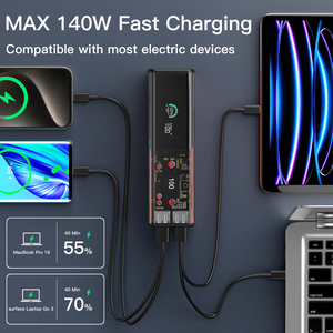ชุดพลังงานแสงอาทิตย์แบบพกพาครบชุด 100W พร้อมแบตเตอรี่สำรองพลังงานแสงอาทิตย์ ระบบจัดเก็บพลังงานแบตเตอรี่ ชุดพลังงานแสงอาทิตย์ - Product Image 4