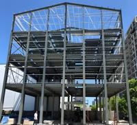 Estructura de Almacén de Acero de Alta Resistencia para Almacenamiento Logístico Industrial, Armazón de Alta Resistencia, Gran Luz Interior, Diseño Confiable
