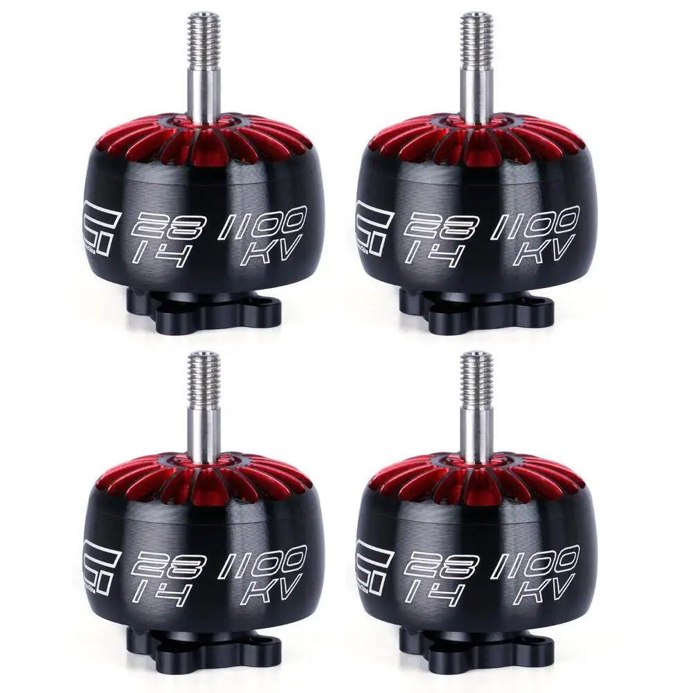 Iflty XING RC Multirotor, 2814 880KV 1100KV 3-6s FPV Motor tanpa sikat 8/9/10 inci FPV jarak jauh x-class Cinelifter UAV