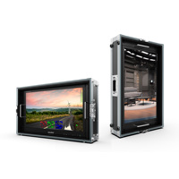 Monitor de transmisión de alto brillo LILLIPUT de 21,5 pulgadas con pico de medidor de nivel de forma de onda de entrada y salida SDI y HDMI