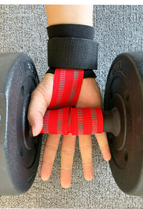 Tùy chỉnh trọng lượng nâng cổ tay hỗ trợ Neoprene phòng tập thể Dục Đào Tạo nâng dây đai - Product Image 2