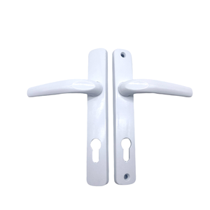 Manija de Puerta Interior Moderna con Control Táctil Amarillo, Palanca de Bloqueo y Orificio para Llave, para Puertas de Dormitorio - Product Image 1