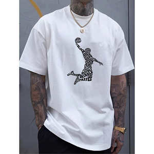 Camisetas <span class=keywords><strong>de</strong></span> baloncesto informales para hombre, camisetas deportivas <span class=keywords><strong>de</strong></span> punto con estampado <span class=keywords><strong>de</strong></span> mates, logotipo <span class=keywords><strong>de</strong></span> patrón personalizado, venta al por mayor a bajo precio - Product Image 2