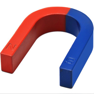 Teaching magnets, horseshoe magnets, medium size 8cm, U80 horseshoe magnets, U-shaped magnets, magnets, <b>physics</b> experiment - Product Image 2