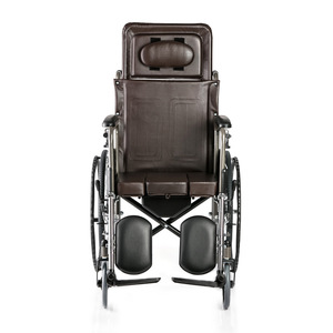 Silla de ruedas manual plegable y ligera Yuwell H059B con asiento de inodoro para ancianos y personas con discapacidad, para apoyo a la movilidad. - Product Image 1