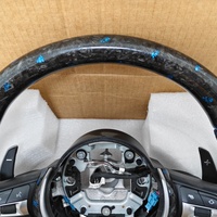 Volant de direction en carbone forgé sur mesure pour BMW X5 M6 F07 F15 F20 F30 F32 F95 F96 E89 E90 X6