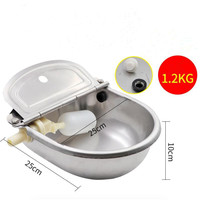 Abreuvoirs automatiques pour vaches, abreuvoirs en acier inoxydable, abreuvoirs flottants pour chiens, bovins, moutons, abreuvoirs pour chèvres, outils agricoles