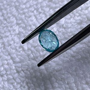 DS Gems Lab Grown Oval Cut Piedra Paraiba - Product Image 3
