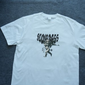 T-Shirt personalizzate da uomo taglie forti stampa DTG abbigliamento estivo morbido per vendita all'ingrosso T-Shirt in bianco per uomo - Product Image 2