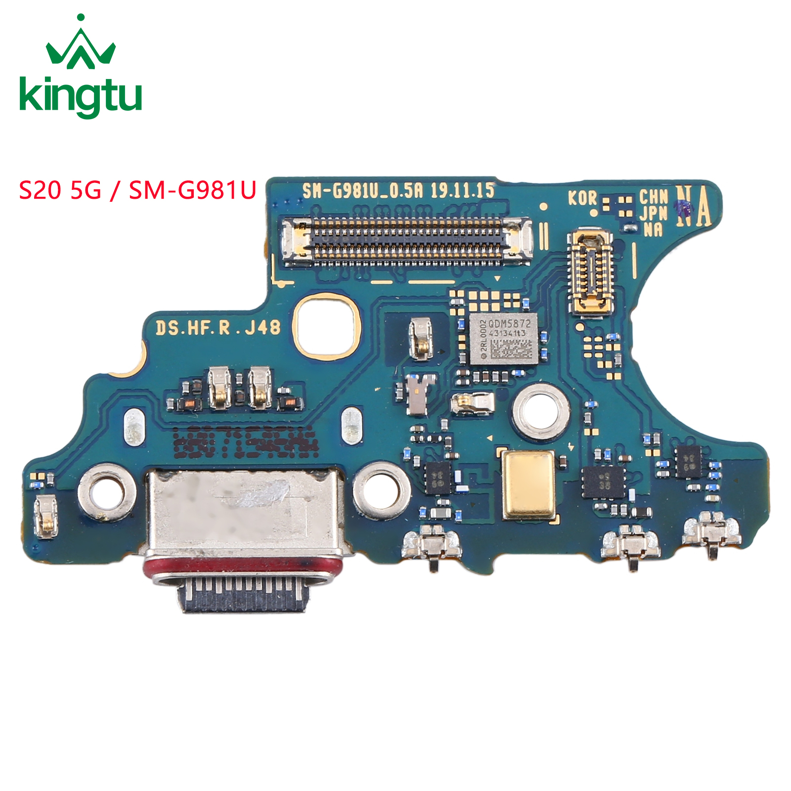 USB зарядный порт гибкий кабель запасная часть для Samsung Galaxy S20 5G G981U G981V SM-G981V SM-G981U