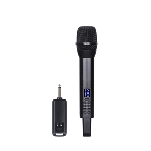 Professional Portable Karaoke Echo Bass 2.4 Ghz <b>Wireless</b> <b>Microphone</b> Rechargeable - Product Image 1