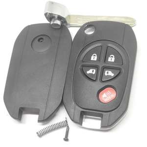 5 nút cho t-oyota tacoma Highlander Sequoia <span class=keywords><strong>Sienna</strong></span> Tundra từ xa chìa khóa xe sửa đổi gấp <span class=keywords><strong>Fob</strong></span> toy43 trường hợp - Product Image 4