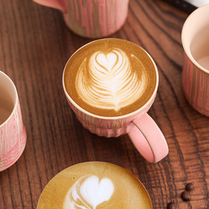 Nordic style ceramic coffee mug retro high appearance <b>tea</b> milk water <b>cup</b> customizable logo household drinking mug - Product Image 2