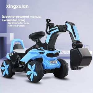 <span class=keywords><strong>Coche</strong></span> Eléctrico de Juguete con <span class=keywords><strong>Elevador</strong></span> de Cuatro Ruedas, Multifunción, Deslizante, de Plástico, con Batería, Juguete Infantil Económico - Product Image 5