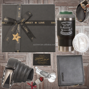 Luxury Leather Wallet Gift Set for Men - Father's Day Special with Free Shipping