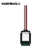 Cermin LED Pintar DC12V 5A 60W dengan Sensor Sentuh Manual dan Sakelar Pemindaian, Jangkauan Sensor 50CM-120CM, Bersertifikasi CE/ROSH