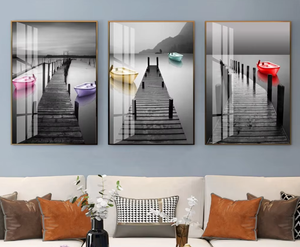 Stampe su Tela per Decorazione Casa, Arte Murale Paesaggistica Marina Moderna Ecologica, Dimensioni Personalizzabili, Arredo Soggiorno - Product Image 1