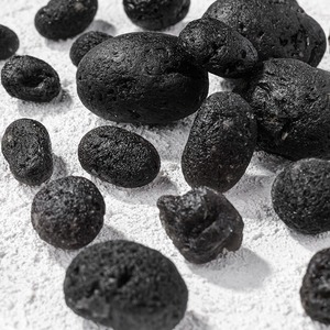 2-5cm <span class=keywords><strong>di</strong></span> ruvido Meteorite ceco ruvido nero sciolto roccia grezza minerale campione <span class=keywords><strong>di</strong></span> cristallo irregolare <span class=keywords><strong>pietre</strong></span> per la decorazione del giardino <span class=keywords><strong>di</strong></span> casa - Product Image 2