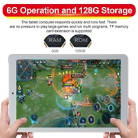 Tablet PC Android 2026 con Pantalla Táctil, 32 GB de ROM, 1280*800ppi, Reconocimiento Facial, para Oficina y Entretenimiento