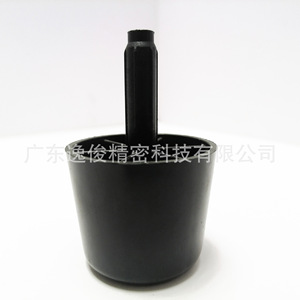 Yijun <b>Plastic</b> Furniture Legs Adjustable Feet Black 4026 Modern Minimalist Easy Installation - Product Image 5