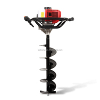 Fabricants de machines de creusement de trous de forage au sol portables pour la plantation d'arbres petits projets de creusement moteur moteur