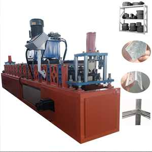 China Factory Supply Racks Steel Upright Goods Shelf <b>Storage</b> Rack Cold Roll Forming Machine - Product Image 3