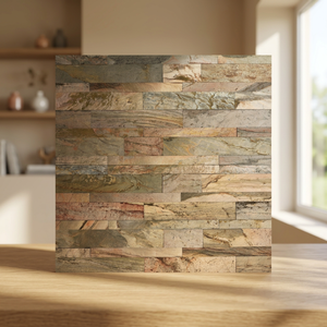 Panel de Pared Autoadhesivo con Diseño de Bosque, Moderno, Antiestático, Resistente a la Humedad, Superficie 3D, para Interiores, Uso en Hoteles, en Varios Tamaños, con Aspecto de Piedra Natural - Product Image 5