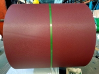 Bobine d'acier prélaqué RAL 5020 PE PVDF PPGI Z100, métal galvanisé prépeint pour toiture