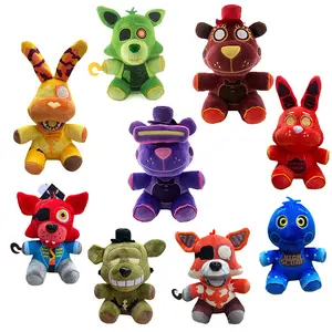 CPC CE Fnaf jouets en peluche Freddys Foxy Bonnie ours lapin peluche poupée cinq nuits à Freddy Fazbear jouets en peluche cadeau pour enfant