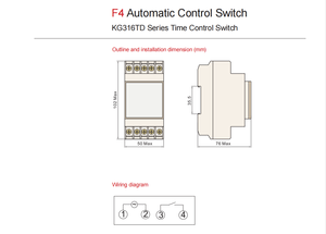 Delixi KG316T loạ<span class=keywords><strong>t</strong></span> kỹ thuậ<span class=keywords><strong>t</strong></span> số hẹn giờ chuyển đổi <span class=keywords><strong>Wifi</strong></span> độ chính xác cao 50Hz 220V 380V interruptores inteligentes mạnh mẽ chống nhiễu - Product Image 4