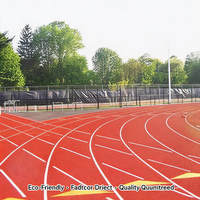 Expédition rapide DDP Granulés de caoutchouc EPDM pour piste d'athlétisme, absorption des chocs, antidérapant, revêtement de sol pour aire de jeux pour enfants, certifié IAAF