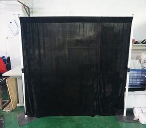 Soporte Ajustable de Aluminio Plateado para Tubos, Soporte para Telón de Fondo de Boda de 6x10 pies, Pilar de Tubos y Cortinas en Oferta - Product Image 1