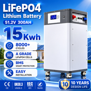 ระบบกักเก็บพลังงานแสงอาทิตย์สำหรับบ้านประสิทธิภาพสูง กำลังไฟ 10KW 16KW แบตเตอรี่ลิเธียม 48V 51.2V 100Ah 314Ah - Product Image 1