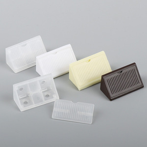 ขายส่งเหล็กฉากพลาสติกไนลอนทันสมัย 90 องศา รูปตัว L สำหรับเชื่อมต่อเฟอร์นิเจอร์ ชั้นวางแบบสามเหลี่ยม - Product Image 3