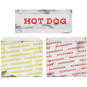 Bolsas de papel de aluminio personalizadas <span class=keywords><strong>Tasty</strong></span> Doner <span class=keywords><strong>Kebab</strong></span> Bag Bolsas de sándwich aisladas - Product Image 2