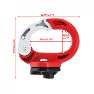 Gancho de montaje frontal para motocicleta Motorola, gancho de equipaje hueco de aleación de aluminio para scooter, bicicleta eléctrica - Product Image 2