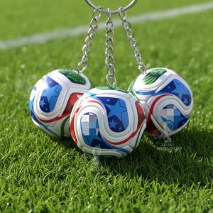 Llavero de Aleación de Zinc <span class=keywords><strong>con</strong></span> Trofeo Conmemorativo de Edición Especial Histórica, Artículo Coleccionable Atemporal Premium del Mundial 2026 - Product Image 1