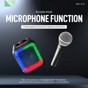 <span class=keywords><strong>JOKO</strong></span> Trending Products 2025 Nuevas llegadas Altavoz de karaoke colorido con micrófono Altavoces portátiles para fiestas en casa con mano - Product Image 3